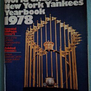New York Yankees 1978 Yearbook